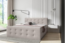 Łóżko kontynentalne ze...