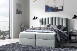 Łóżko kontynentalne ze...