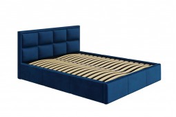 Łóżko tapicerowane z...