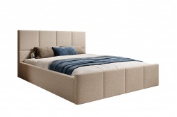 Łóżko tapicerowane z...