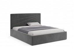 Łóżko tapicerowane z...