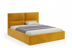 Łóżko tapicerowane z...