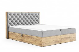 Łóżko kontynentalne z dwoma...