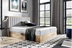 Łóżko kontynentalne z dwoma...