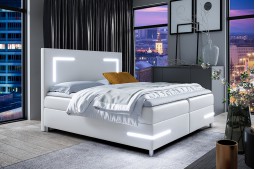 Łóżko kontynentalne z...