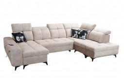 Nowoczesny duży narożnik w...