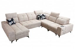 Nowoczesny duży narożnik w...