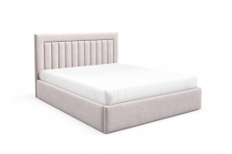 Łóżko tapicerowane z...