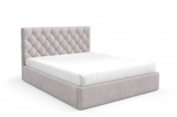 Łóżko tapicerowane z...