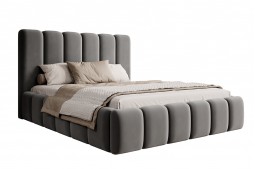 Łóżko tapicerowane z...