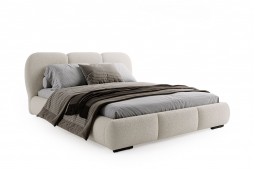 Łóżko tapicerowane z...