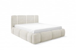 Łóżko tapicerowane z...