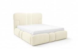 Łóżko tapicerowane z...