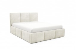 Łóżko tapicerowane z...