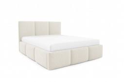 Łóżko tapicerowane z...