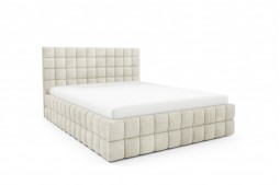 Łóżko tapicerowane z...