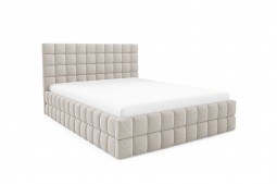 Łóżko tapicerowane z...