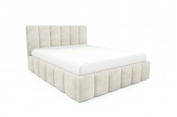 Łóżko tapicerowane z...