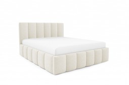 Łóżko tapicerowane z...