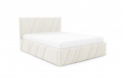 Łóżko tapicerowane z...