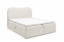 Łóżko kontynentalne z...