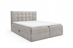 Łóżko kontynentalne z...