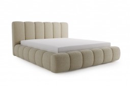 Łóżko tapicerowane z...