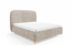 Łóżko tapicerowane na...