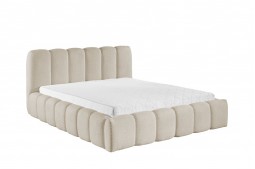 Łóżko tapicerowane na...