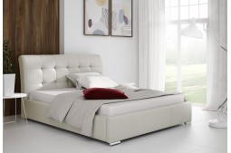 Łóżko tapicerowane z...