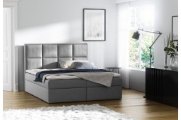 Łóżko kontynentalne z...